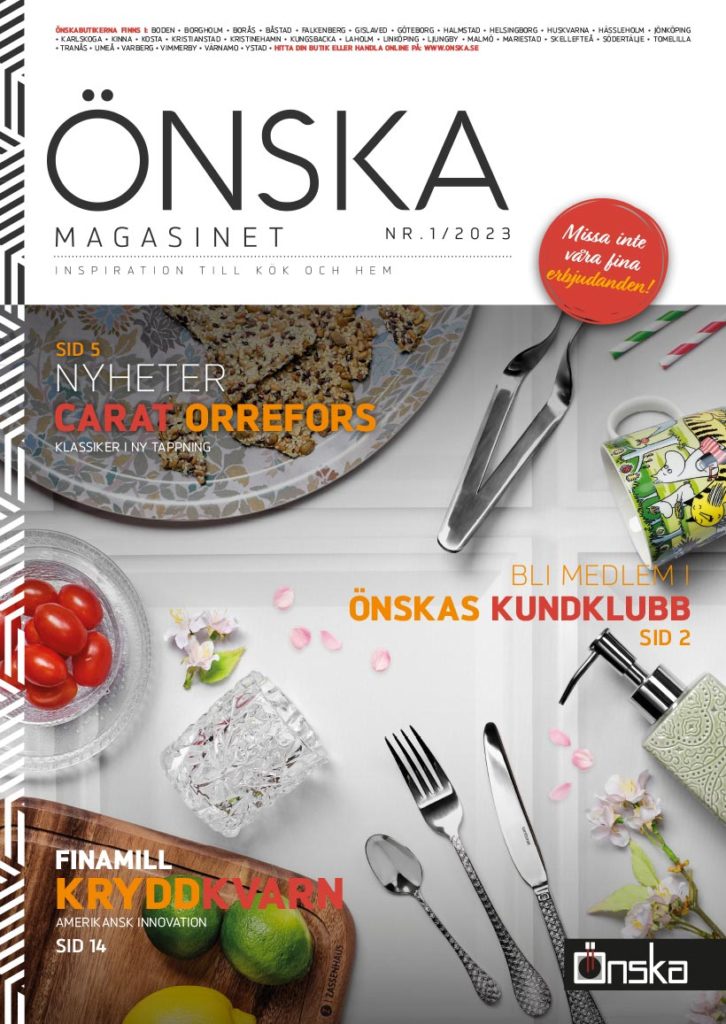 Grafisk produktion, Önska magasin.